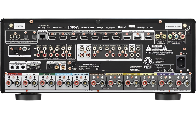 CINEMA40 9.4 Channel 125W AV Receiver