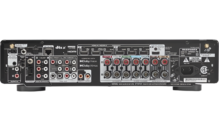 CINEMA70S 7.2 Channel 50W AV Receiver Slimline