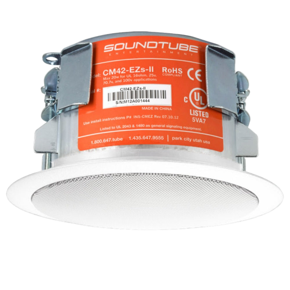 CM42EZSIIWH 4" 2-way In Ceiling Speaker with Short Can (Each)