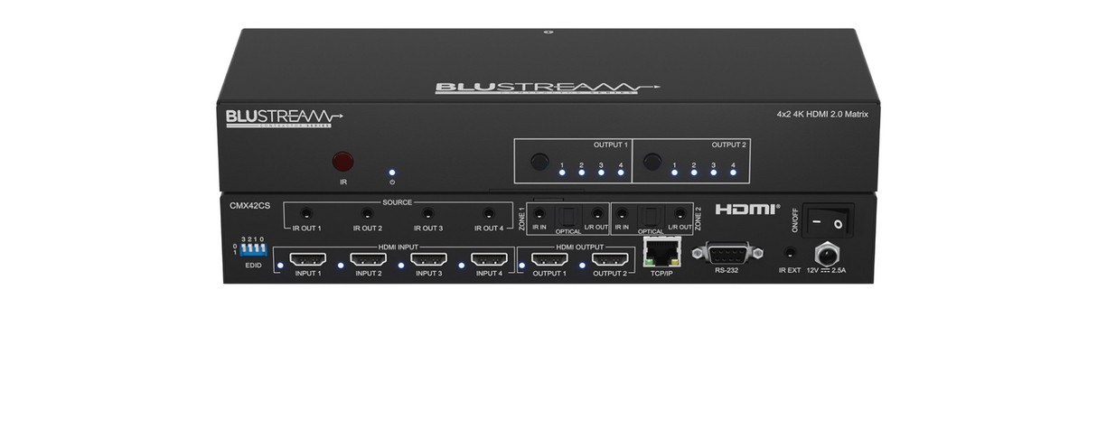 CMX42CS 4x2 4K HDMI 2.0 Matrix