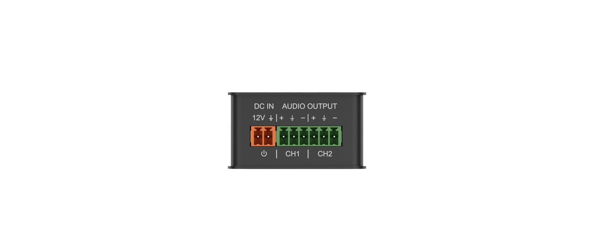 DA11ADE-V2 2 Channel Dante Decoder