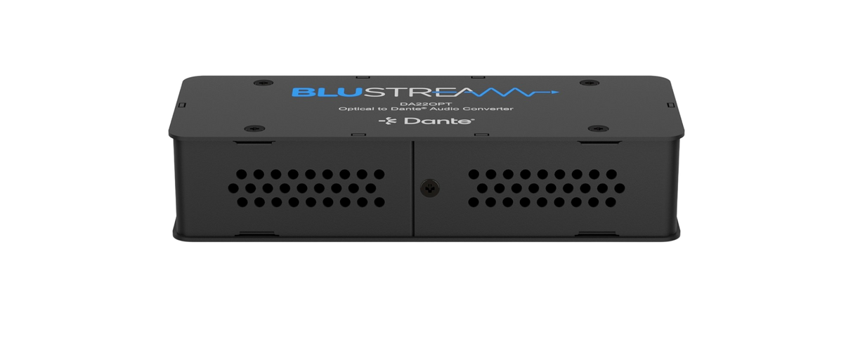 DA22OPT Optical to Dante® Audio Converter
