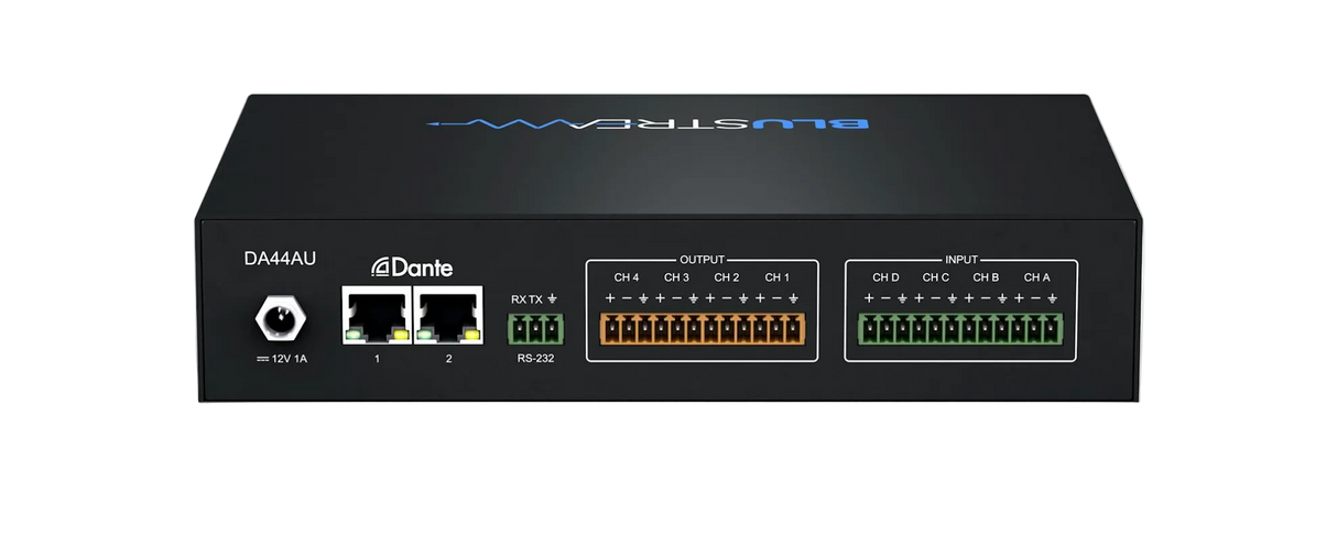 DA44AU 4 X 4 Dante I/O Matrix