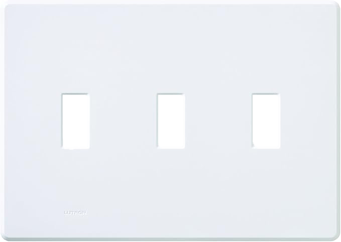FG-3WH Fassada Wallplate 3 Gang White