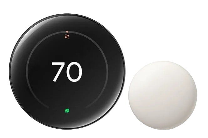 PRO Learning Thermostat 4th Gen + Nest Temperature Sensor 2nd Gen PRO