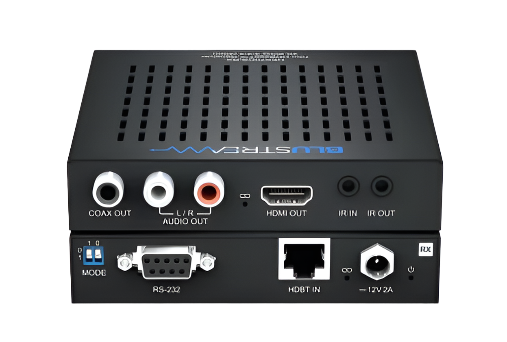 HEX70CS-RX Hdbaset Receiver- 70m (4k 60 4/4/4 Up To 40m), Rs-232 Pass Through, Bi-Directional Ir, Bi-Directiona
