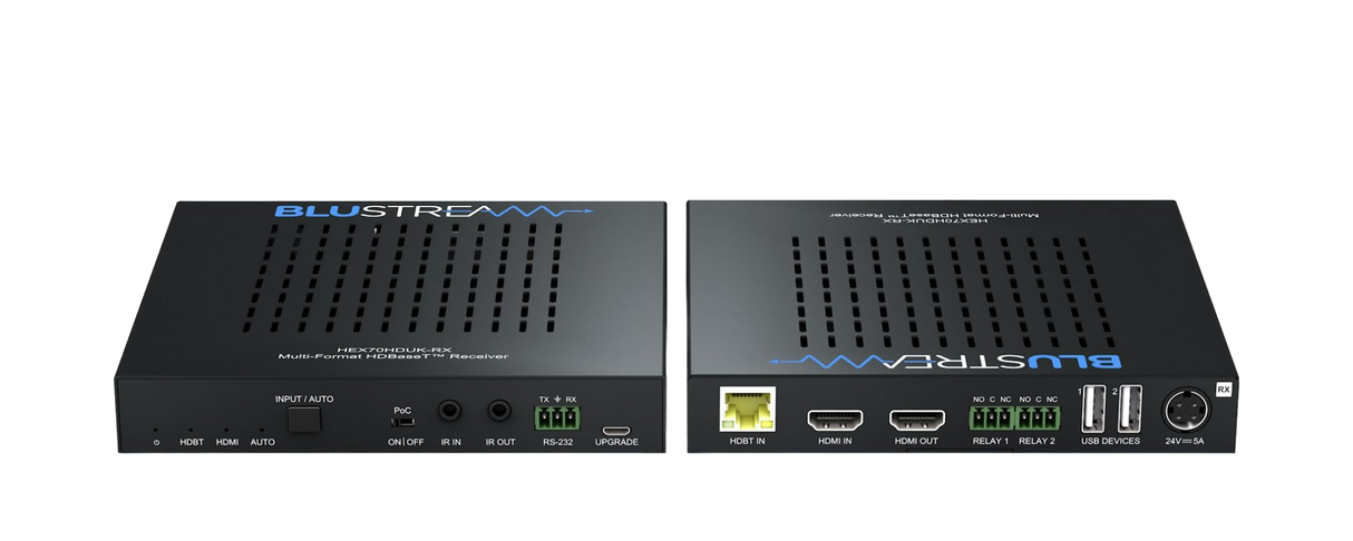 HEX70HDUK-KIT Multi Format Hdbaset Csc Extender Set SupportingHEX70HDUK-KIT HDMI2.0 4k60hz 4:4:4 Up To 70m (4k Up To 40m)