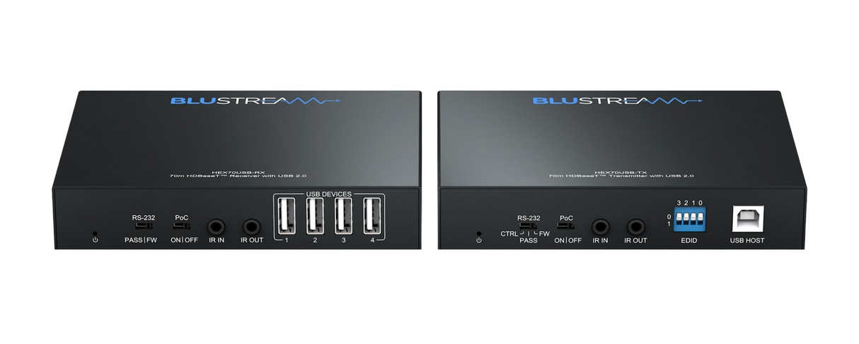HEX70USB-KIT Hdbaset HDMI 2.0 & Usb 2.0 Extender Set - 70m