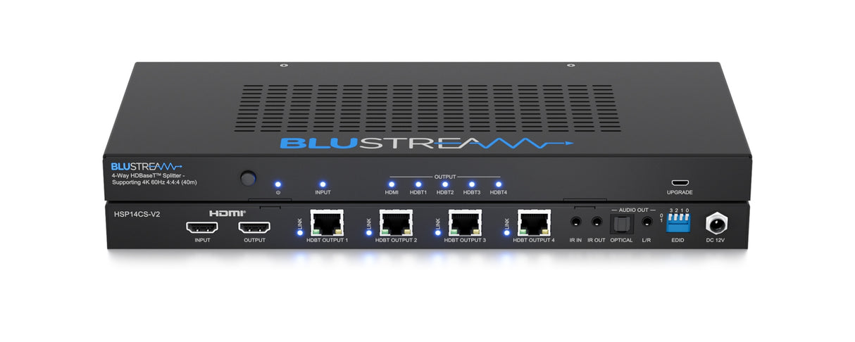 HSP14CS-V2 4-Way HDBaseT™ CSC Splitter