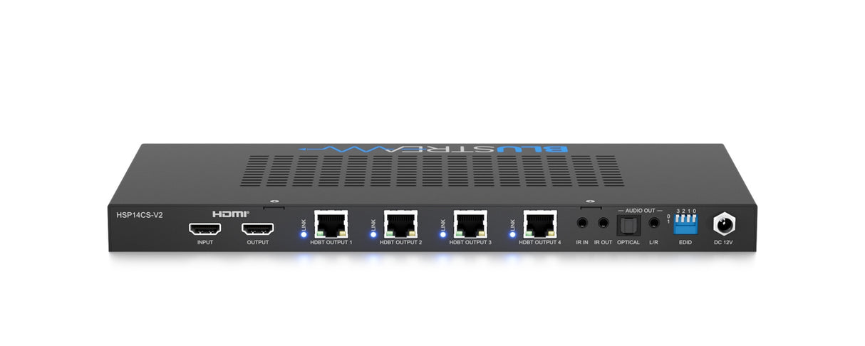 HSP14CS-V2 4-Way HDBaseT™ CSC Splitter