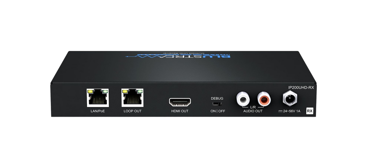IP200UHD-RX HDMI Over Ip Receiver 4k With Poe HDCP & 2.2