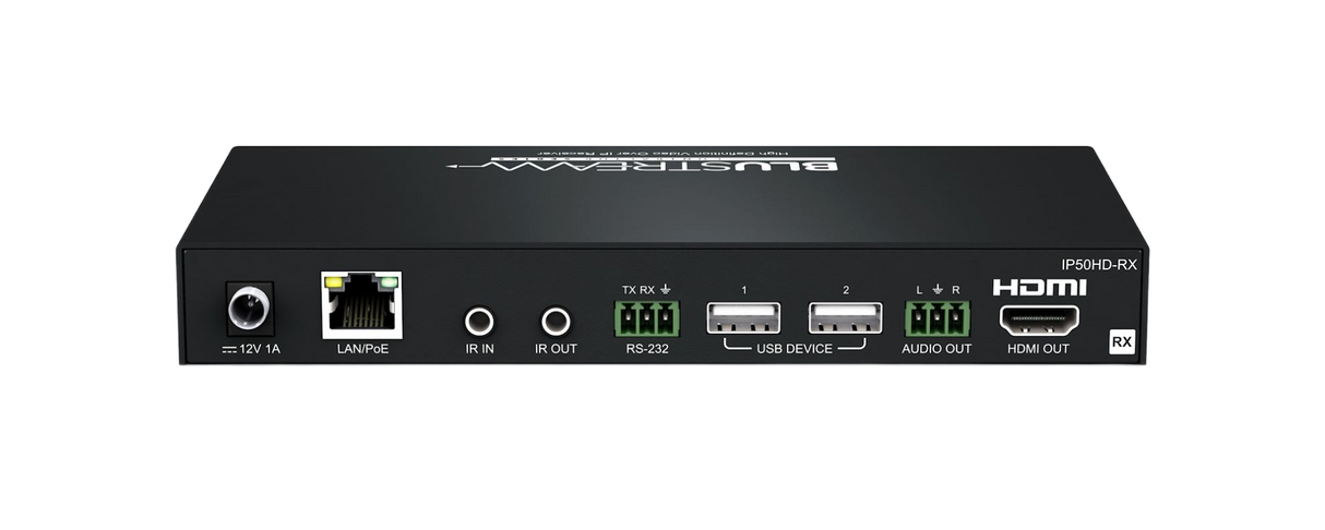 IP50HD-RX Contractor Series HD Video Receiver Over 100mbps Network