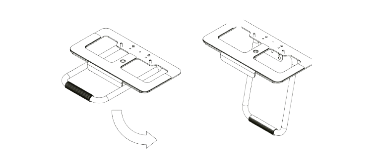 Camera (Sound bar) Bracket