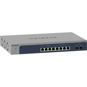 MS510TXUP-100NAS 8-Port Multi-Gigabit/10G Ethernet Smart Switch with 2 SFP+ Ports