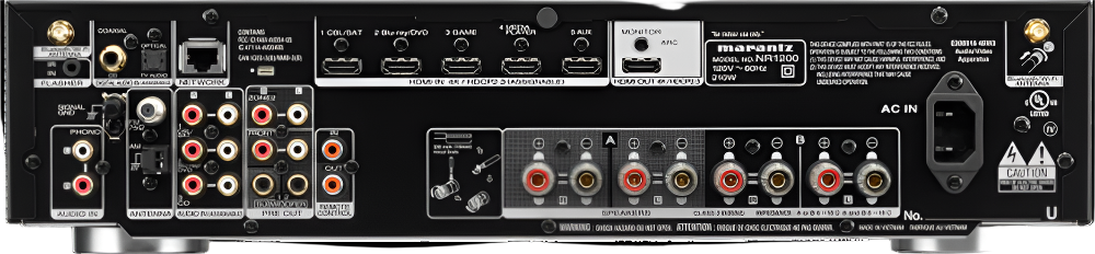 STEREO 70s Slim 2 Channel Stereo Receiver 75W with Heos® Built-In