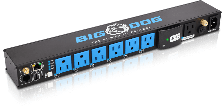 PR-V7PI 7 Outlet Vertical Smart Power