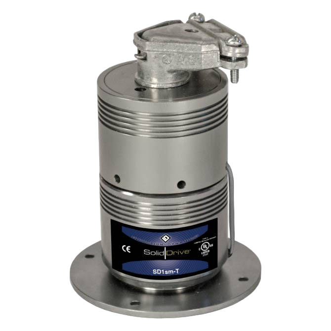 SD1SMT Wood Surface Mount Actuator with Transformer in Titanium