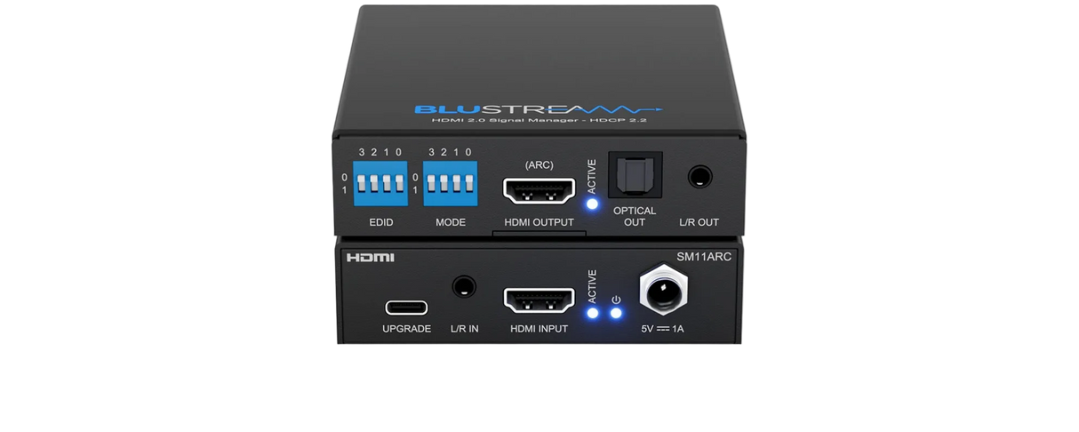 SM11ARC Advanced HDMI 2.0 HDCP 2.3 Signal Manager with ARC Audio De-Embedder / Embedder