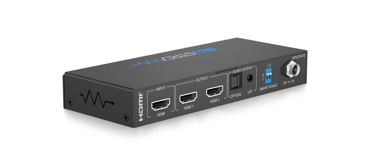 SP12CS-V2 2-Way 4K HDMI 2.0 Splitter with Smart Scaling Gen 2