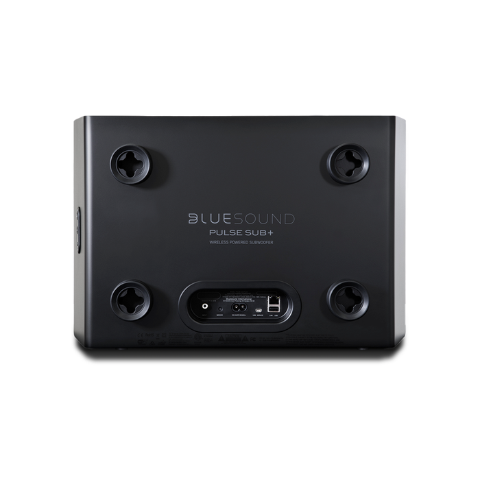 PULSE SUB+ Bluos Wireless Powered Subwoofer Black