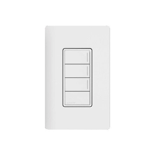 RRST-HN3RL-WH RadioRA 3 Sunnata Keypad 3 Button w/ Raise-Lower