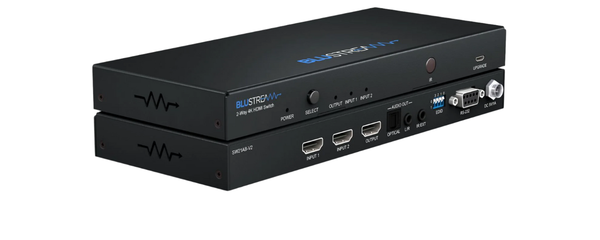 SW21AB-V2 2-Way 4K HDMI Switch