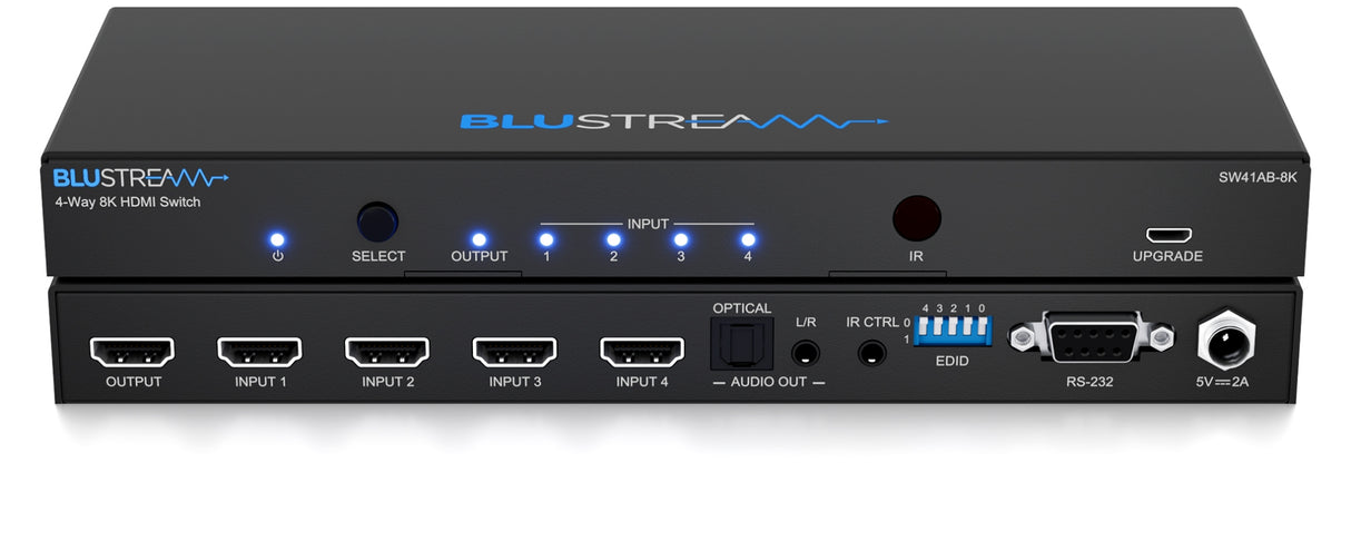 SW41AB-8K 4-Way 8K HDMI Switch