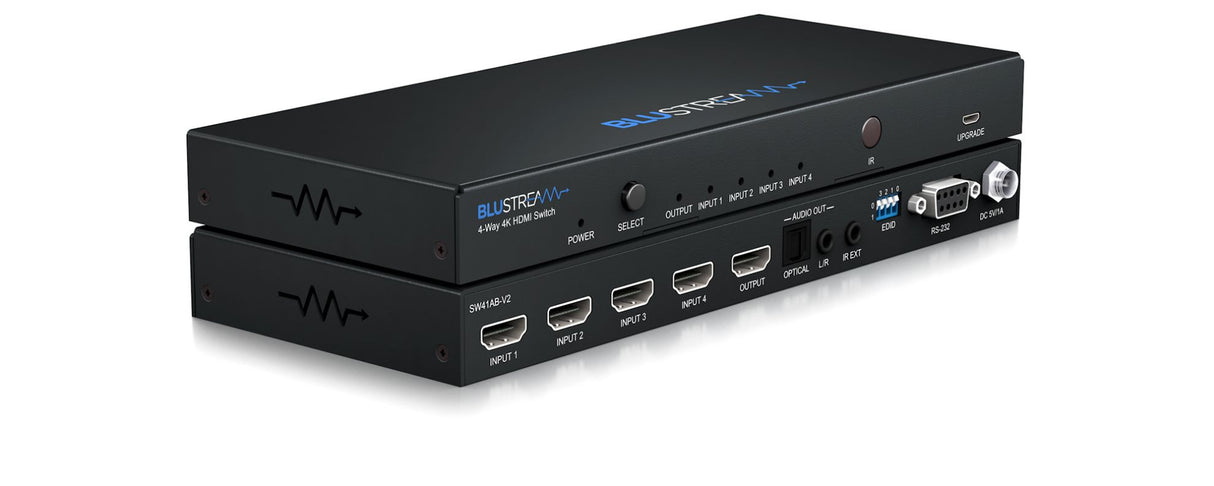 SW41AB-V2 4-Way 4K HDMI Switch