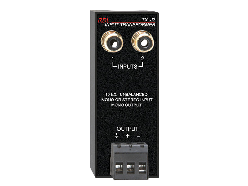 TX-J2 Unbalanced Input Transformer