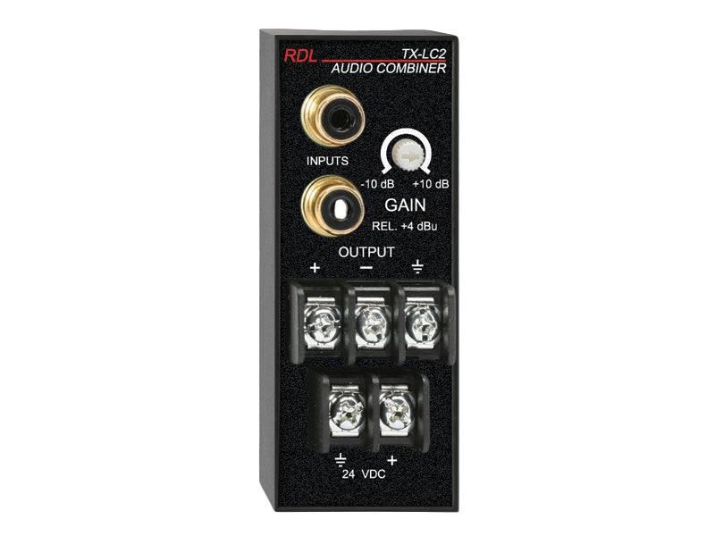 TX-LC2 Unbalanced to Balanced Line Combiner