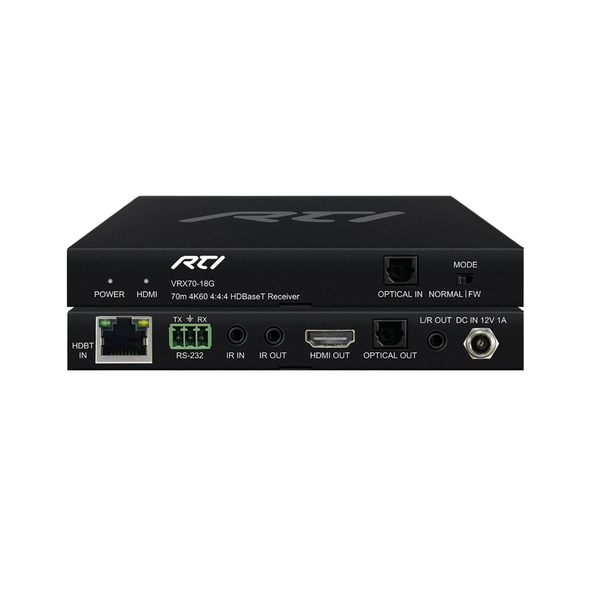 VRX70-18G 70M 4K60 4:4:4 HDBaseT Receiver