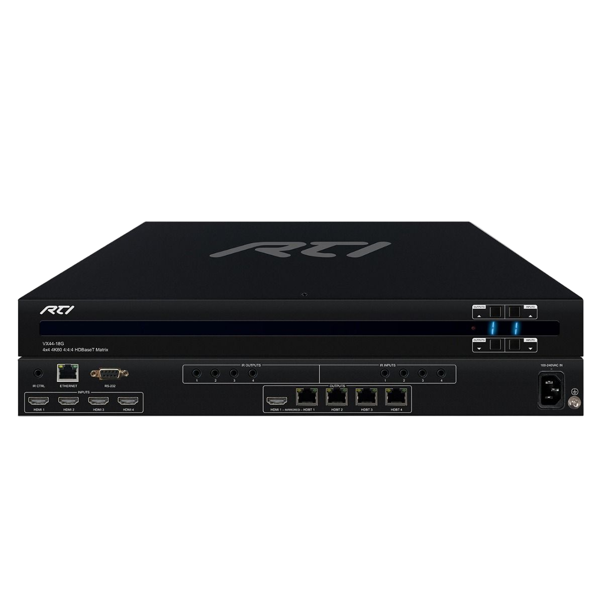 VX44-18G-Kit 4 x 4 4K HDBaseT™ Matrix Switcher