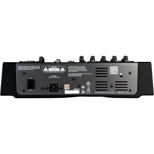 ZEDI10 Hybrid Compact 10-Channel Mixer with USB Interface