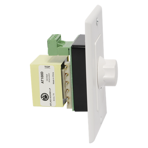 AT100D Deluxe Decora Plate Mounted 100W Attenuator 3dB Steps