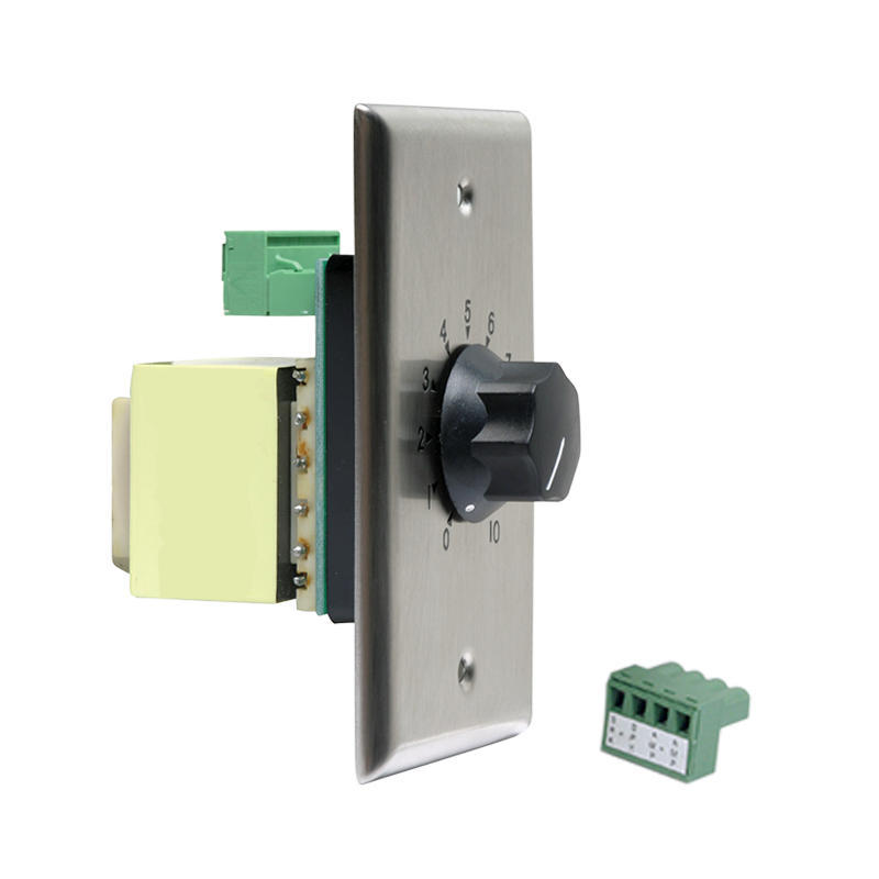 AT100 100 Watt Single Gang Stainless Steel 70.7V Commercial