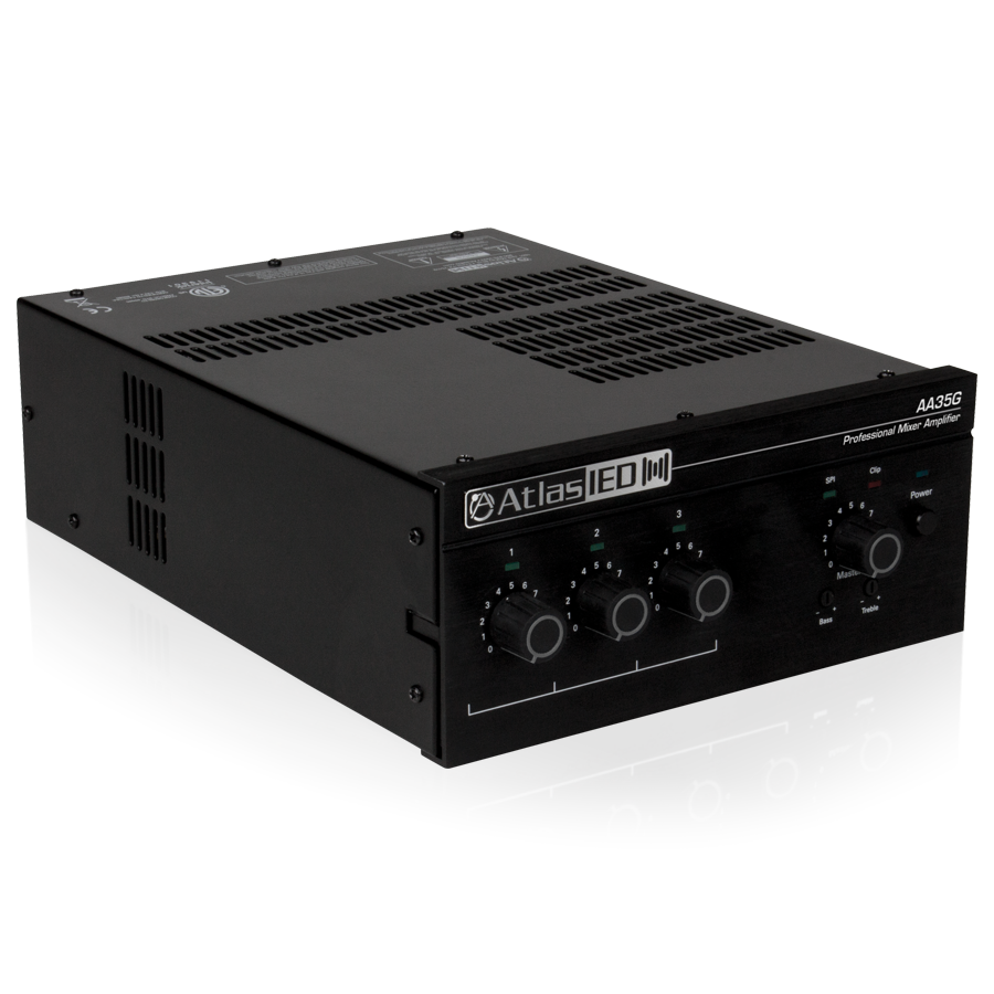 AA35G Mixer Amplifier 3 Channel Input 35W