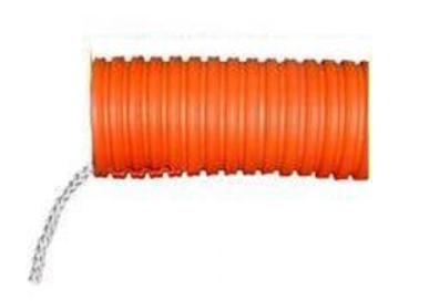 DirectConnect DCPC100H250 1" Conduit with String Pull 250' Roll Orange