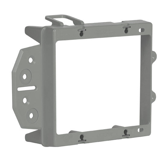 SLV2B 2 Gang Low Voltage Mounting Bracket with QuickConnect New Construction