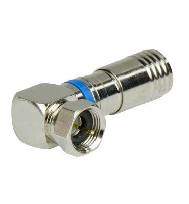 AC300110 Compression RG6U-Quad Right Angle F Plug 10 Pack