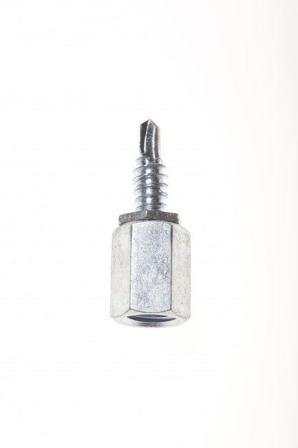 JH953100 3/8-16 Male Coupler with 3/4" Self Drill Metal Screw 100/Box