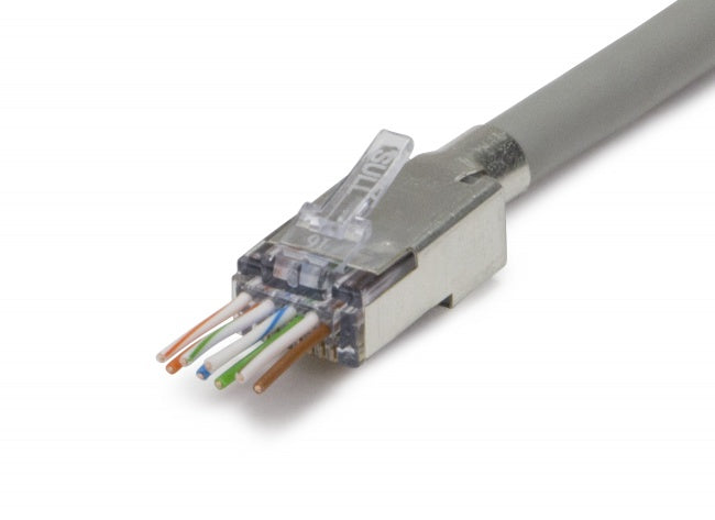 202051J ezEX44 Shielded RJ45 External Ground Connector 50/Jar