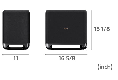 SASW5 Subwoofer Wireless 300W 7.09" Driver