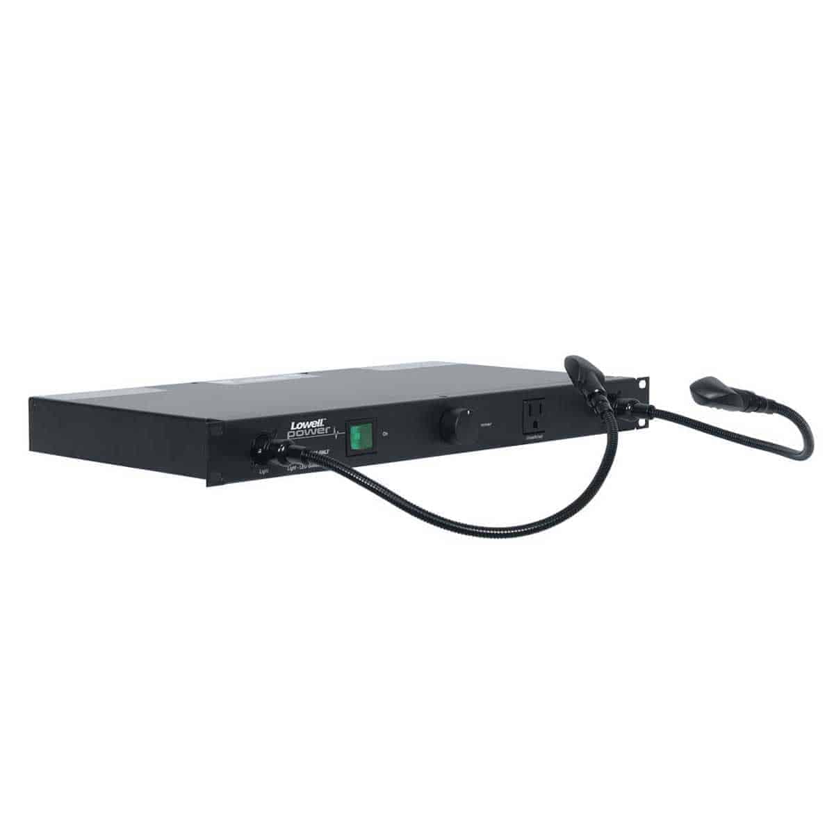 ACR1507GNLT15A Power Panel with Gooseneck Light Rackmount 15A