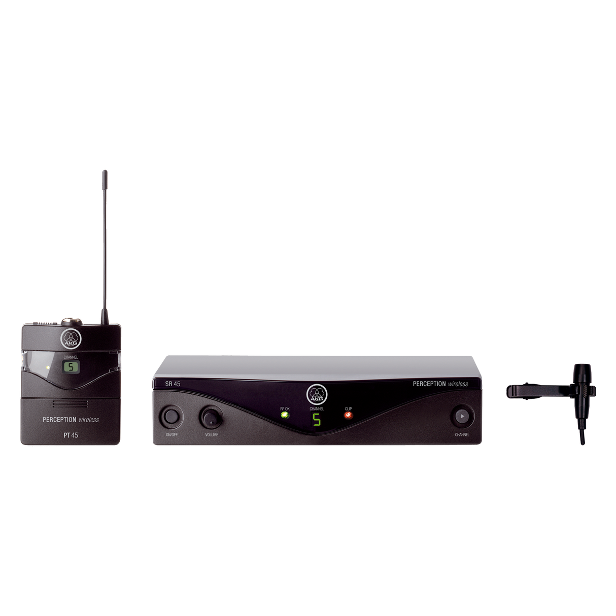 3249H00010 Perception Wireless Mic System 45 Presenter Lavalier Mic