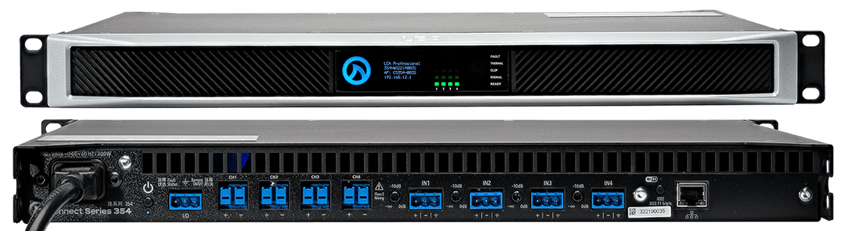 CONNECT 354 Amplifier 4 Channel 350W
