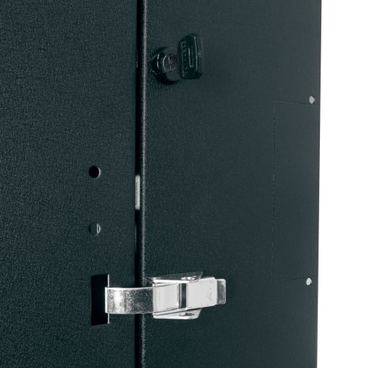 DWR1826PD 18RU & 26" Deep Pivoting Wall Rack with Plexi Door