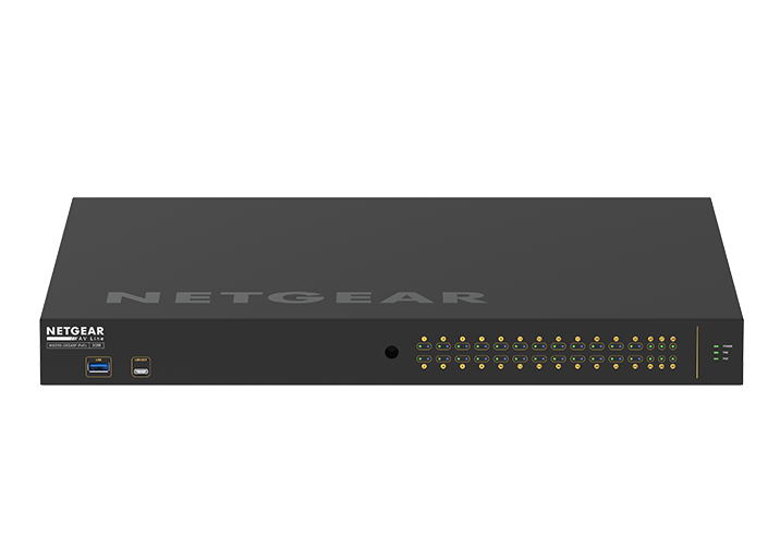 GSM4230PX-100NAS M4250-26G4XF-PoE+ AV Line Managed Switch