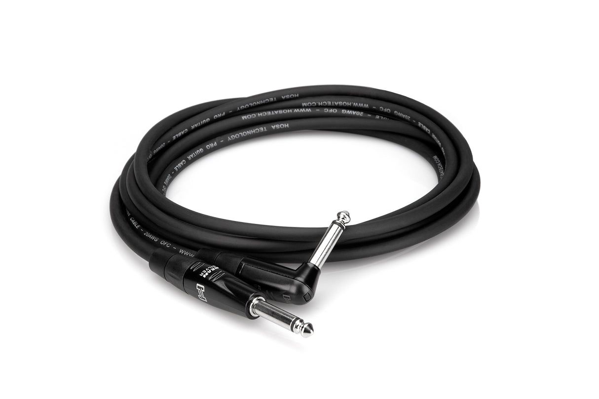 HGTR Pro Guitar Cable REAN Straight to Right-angle