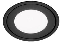 HR-LED90-27-BK LED 90 Button Light Black