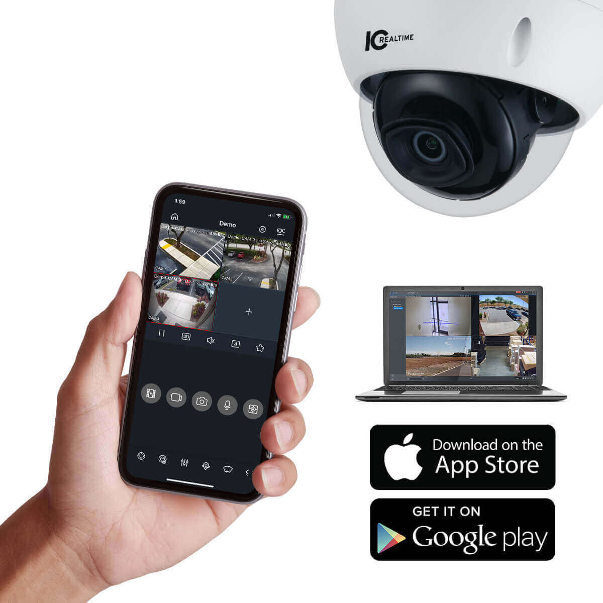 IPMX-D20F-IRW2 Camera 2MP IP Indoor/Outdoor